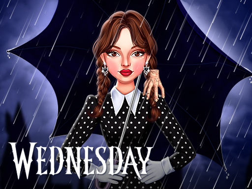Wednesday's Dark Glam Celebrity Makeove